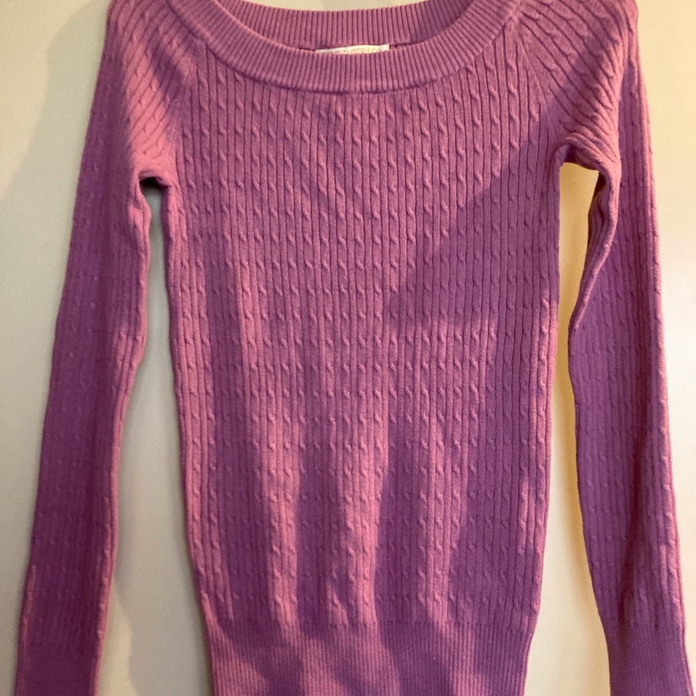 NWT mauve sweater